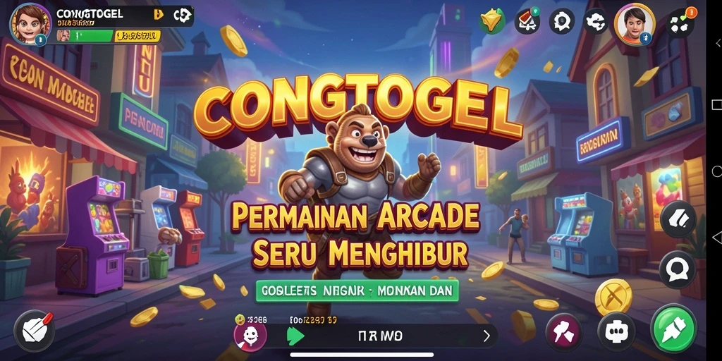 Tampilan gameplay seru dari CONGTOGEL dengan grafis yang menarik.