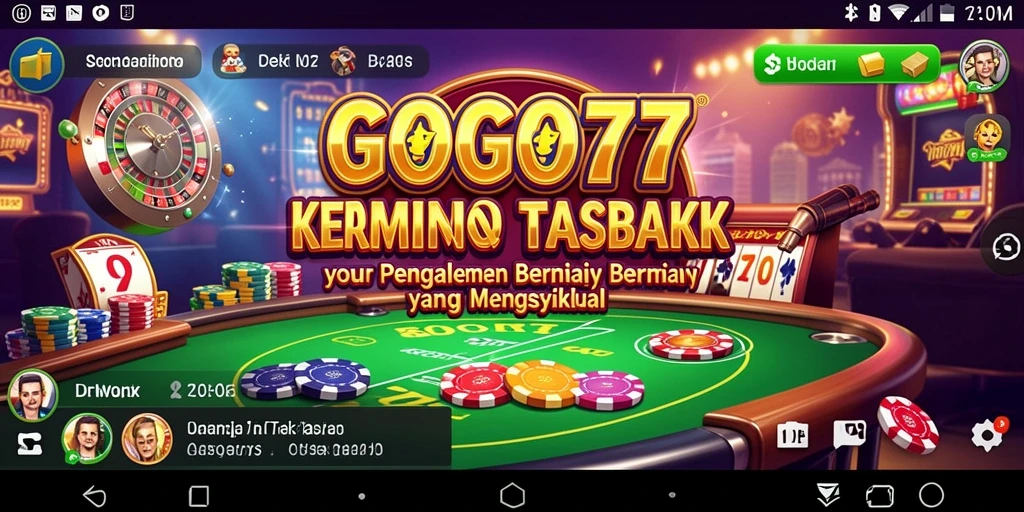 Gameplay menarik dari GOGO77 dengan grafis Kasino yang memukau.