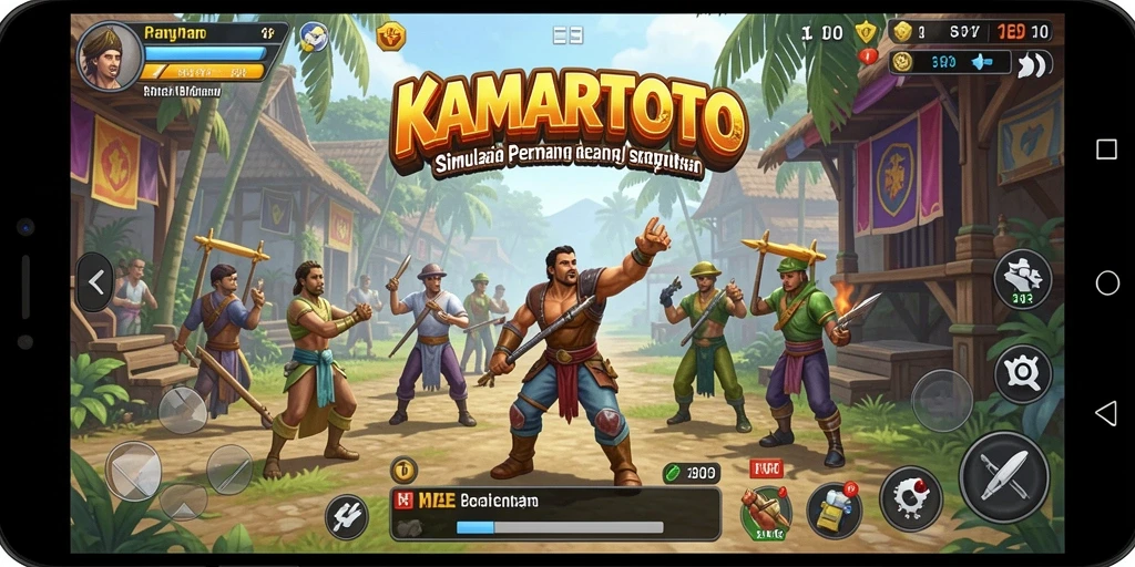 Menampilkan gameplay seru KAMARTOTO yang mengasyikkan.