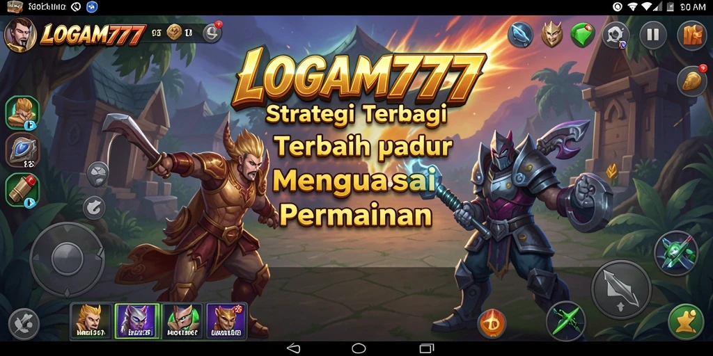 Tampilan menarik dari gameplay LOGAM777 yang penuh strategi.