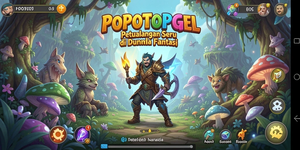 Screenshot menunjukkan karakter utama dalam petualangan seru mengatasi rintangan.