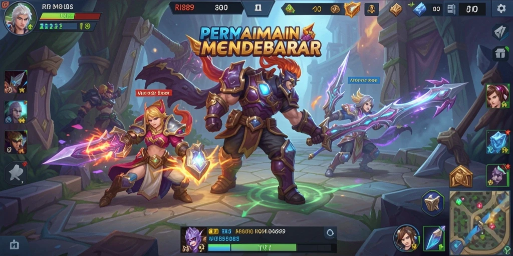 Screenshot gameplay RI889 yang seru dan menegangkan.