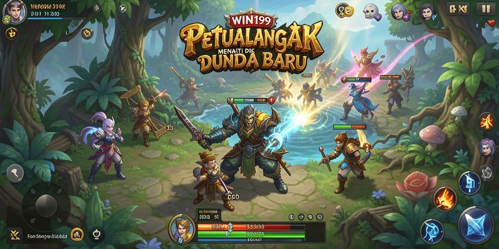 Tampilan gameplay WIN199 yang menegangkan dan penuh petualangan.